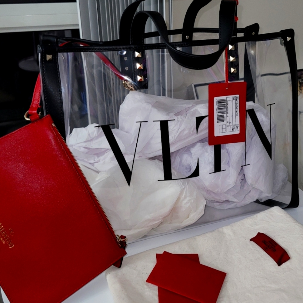valentino Garavani pvc tote bag